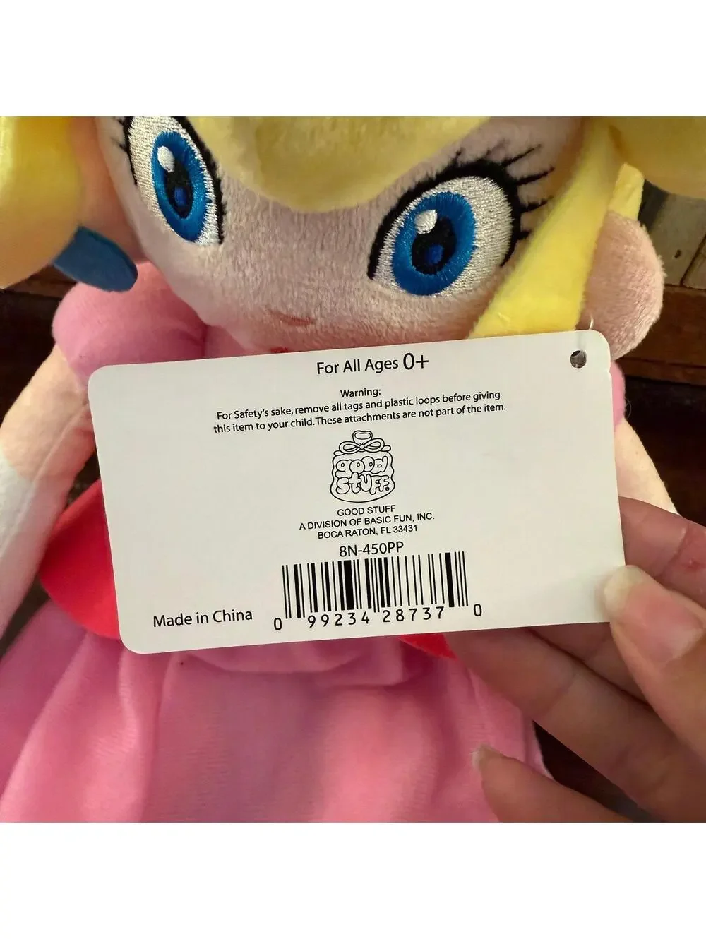 Official Nintendo Super‎ Mario Princess Peach Plush 17